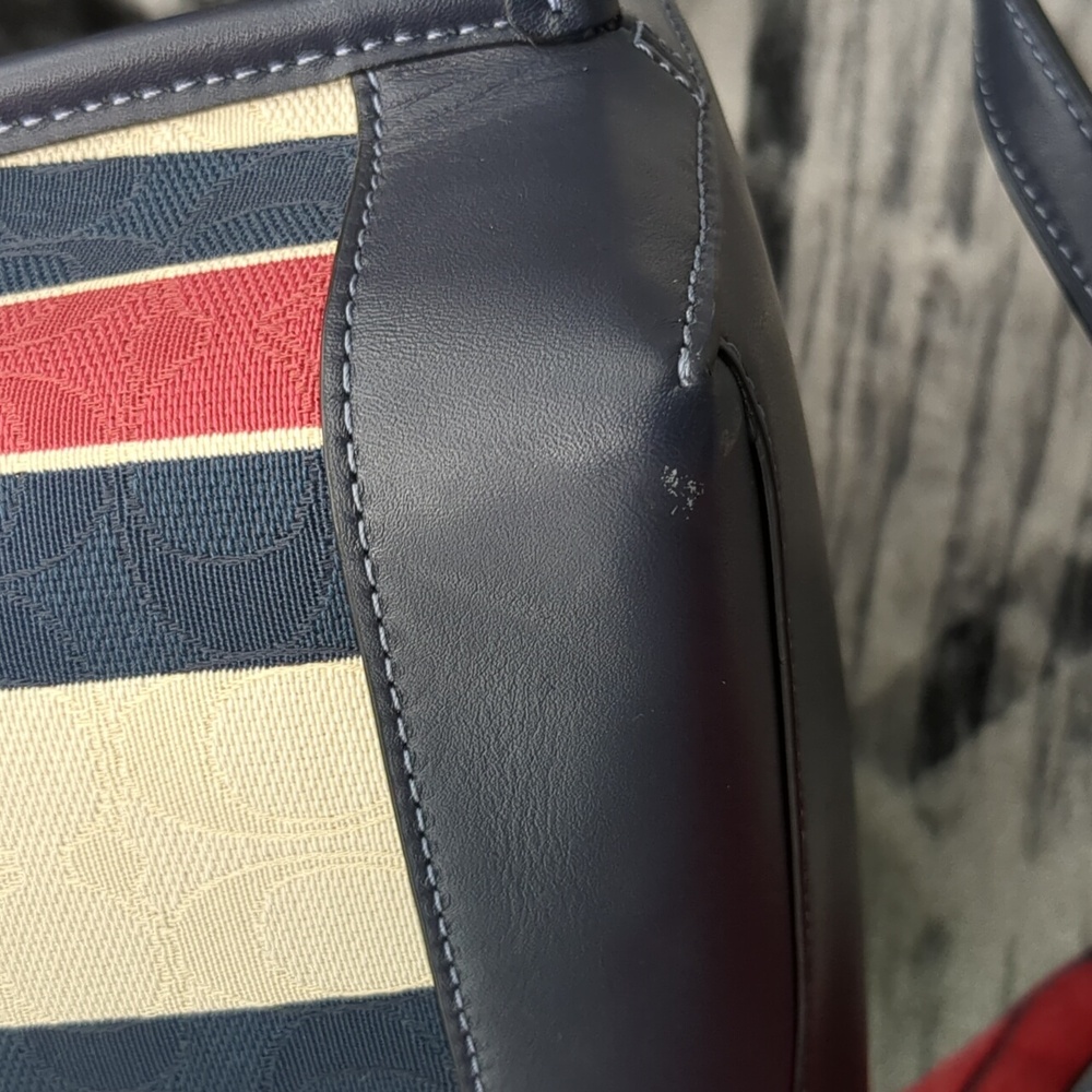 Coach Mollie Bucket Bag 22 In Signature Jacquard With Steipes - Picture 8 of 16